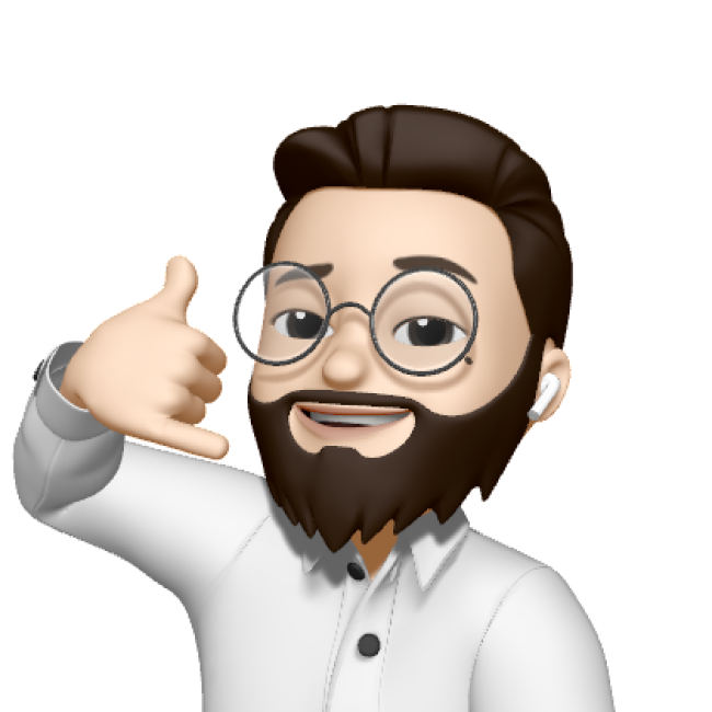 Apple memoji of call sign